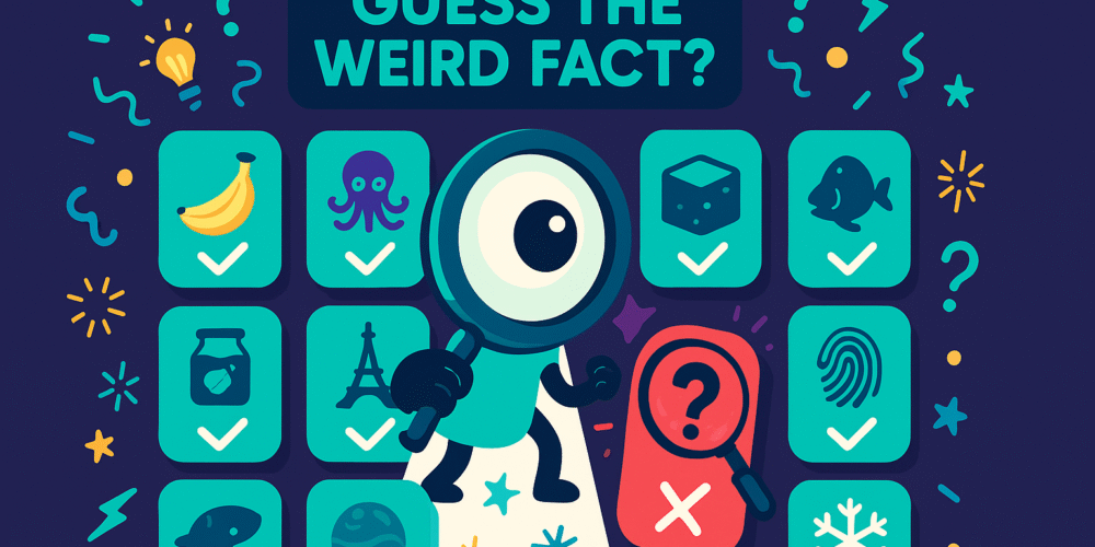 Guess the Weird Fact – 10 Shocking Statements, One Is a Lie