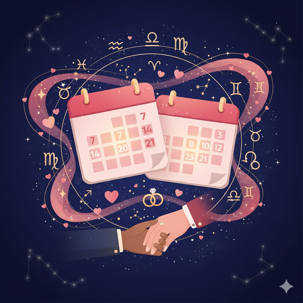 lucky birth dates for love