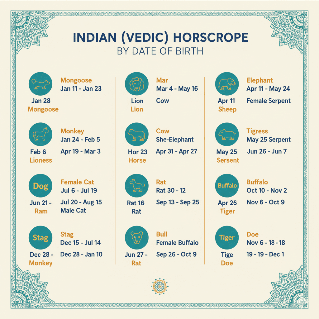 Ancient Indian Horoscope