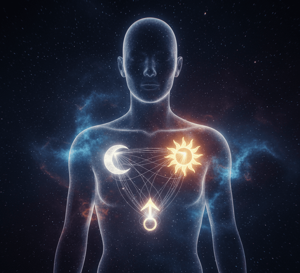 Sun, Moon, and Rising Signs