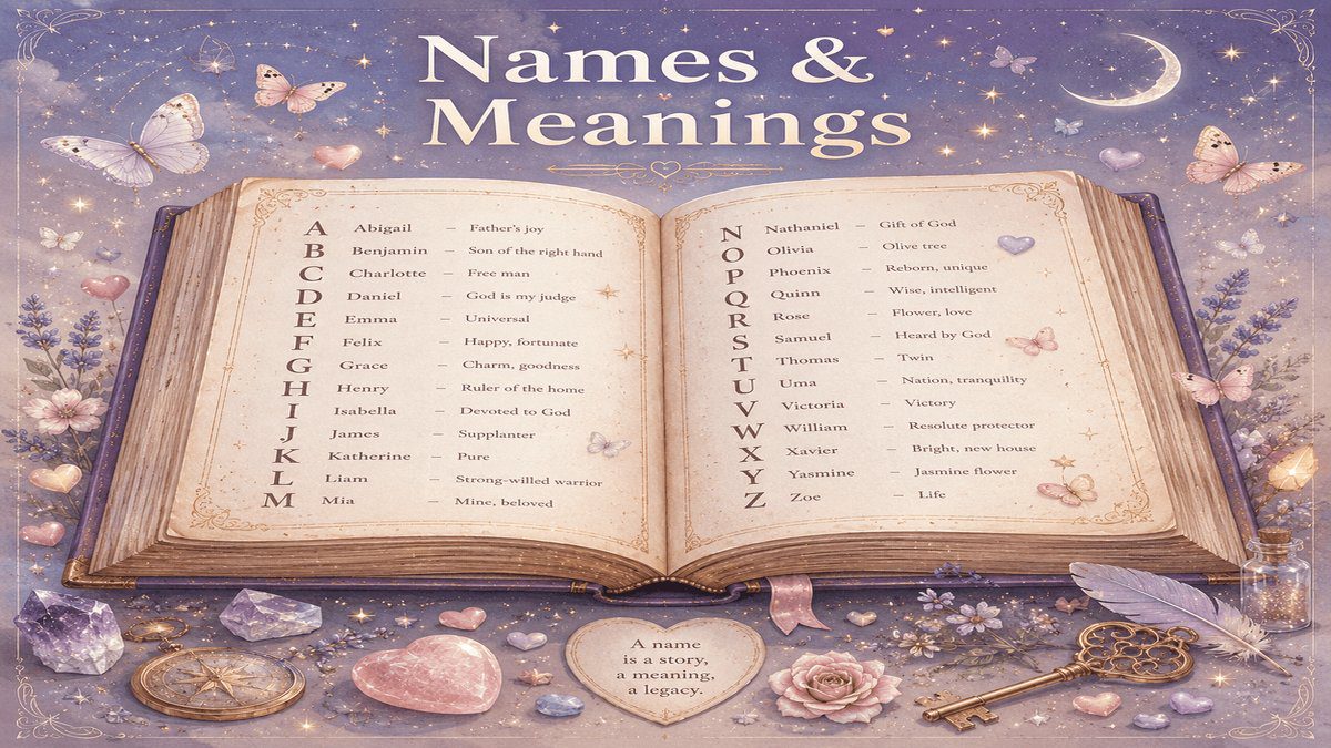 Baby names with meanings, origin, and zodiac compatibility