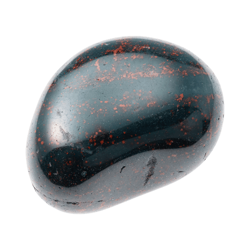 Bloodstone gemstone — March alternative birthstone with green and red color