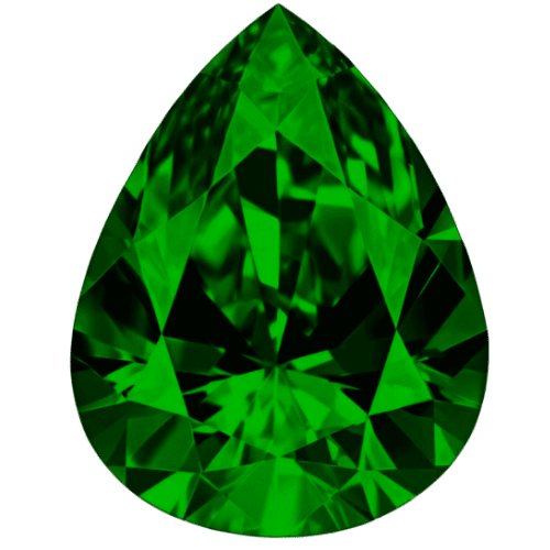 Emerald gemstone — birthstone for May representing rebirth and love