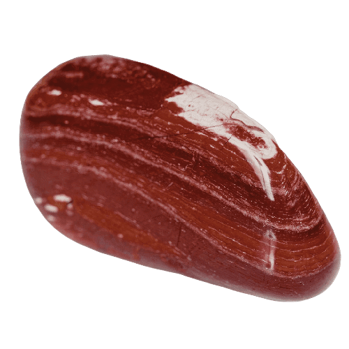 Jasper gemstone — earth-toned grounding stone with banded patterns