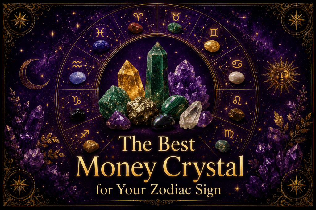 The Best Money Crystal for Your Zodiac Sign