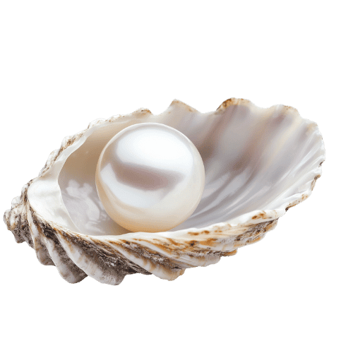 Pearl gemstone — birthstone for June symbolizing purity and feminine power