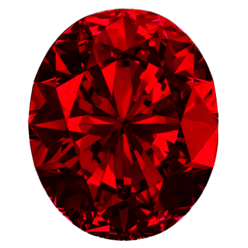 Ruby gemstone — birthstone for July representing love and passion