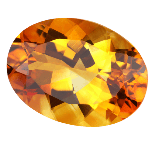 Topaz gemstone — birthstone for November symbolizing strength and intellect